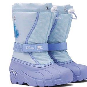 NIB Sorel Big Kids Disney x Flurry Frozen 2 Elsa Boots